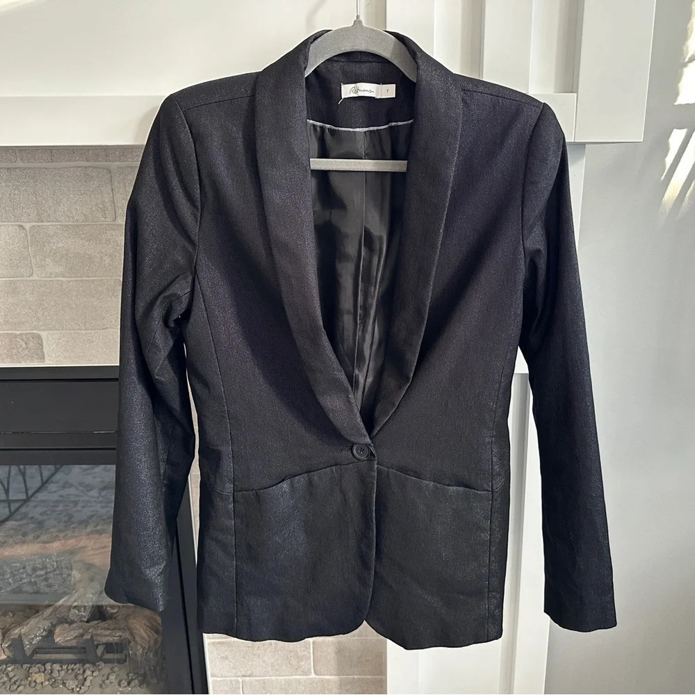 Reitmens shiny blazer| size 7